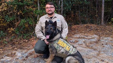 Onslow County Sheriffs Office K9 Bond Receives Body Armor Donation Wnct