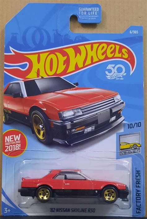 Hot Wheels Th Anniversary Nissan Skyline R Hobbies Toys Toys Games On Carousell