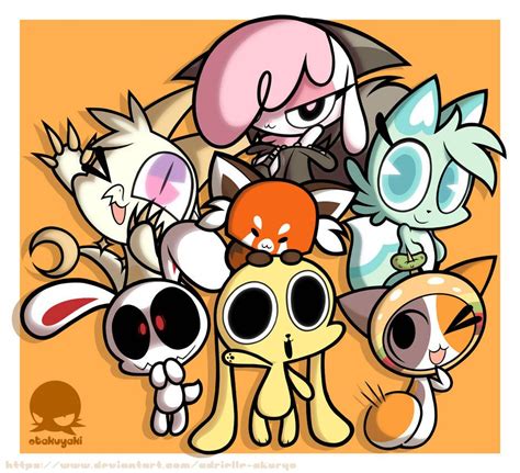 Chikn Nuggit N Fwiends By Adrielle Akuryo On Deviantart In Cute