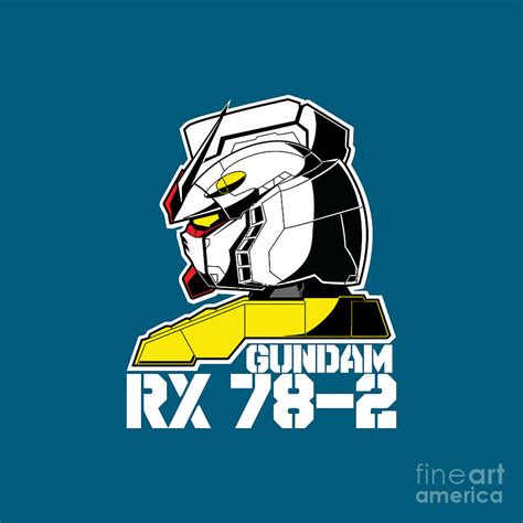 Gundam Anime RX 78 2 Amuro Ray's Mobile Suit Drawing by Kamal Gamanto ...