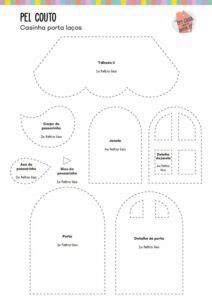 Molde De Casinha Para Imprimir Op Es E Dicas