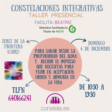 Talleres Abiertos De Constelaciones Constelaciones Familiares