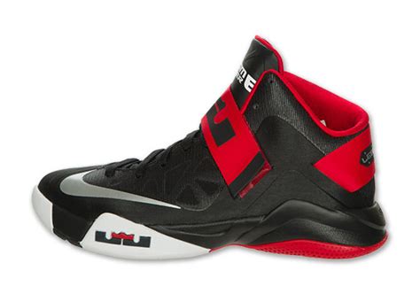 Nike Zoom Lebron Soldier Vi Black Red White