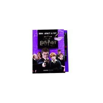 Harry Potter Mon Carnet Secret Collectif Cartonn Achat Livre