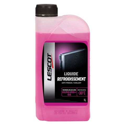 Liquide De Refroidissement Rose 30C LESCOT 1 L Norauto Fr