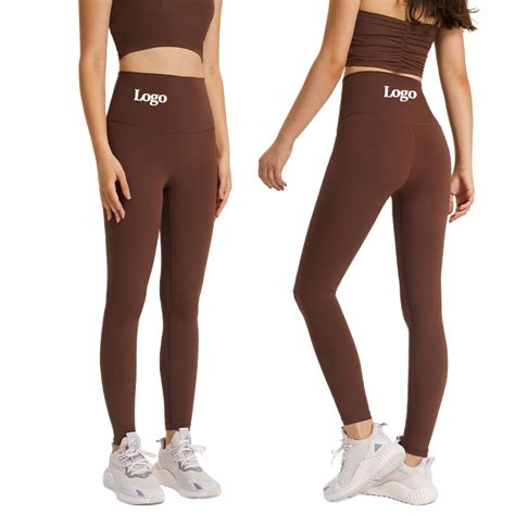 Wholesale Custom Logo Women High Waisted Tummy Control Gym Legging