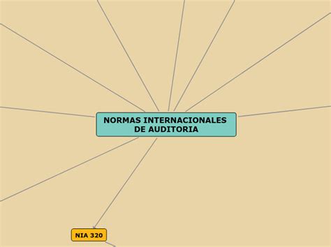 Normas Internacionales De Auditoria Mind Map