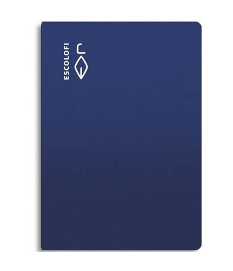 Escolofi Libreta Espiral Tapa Dura H Folio Gr Montessori Pauta Azul