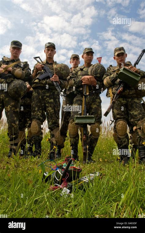 Armed Forces Of Ukraine Soldiers Participate In A Field Training