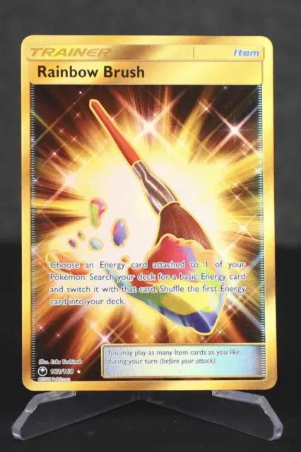 POKÉMON JCG BROSSE Arc En Ciel Tempête Céleste 182 168 Holo Secret Rare