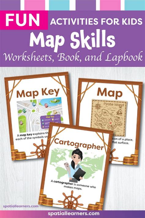 Map Activities For Kids Map Activities Map Skills Worksheets Map Skills