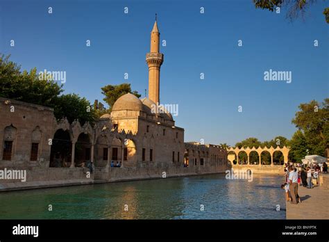 Pool of Abraham or Balikli Gol in Sanliurfa or Urfa, Turkey Stock Photo ...