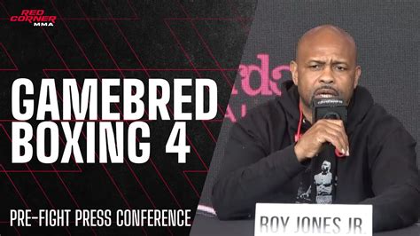 Gamebred Boxing Pre Fight Press Conference Youtube