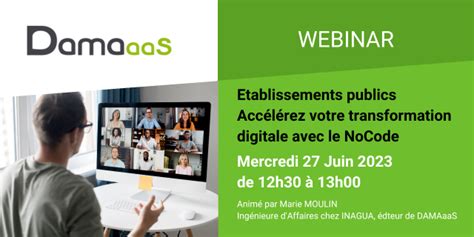 [replay Webinar] Le Nocode Comme Accélérateur De La Transformation