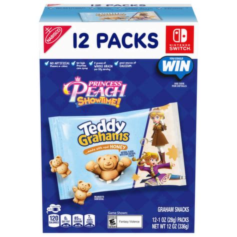 Nabisco Teddy Grahams Honey Graham Snack Packs Lunds Byerlys