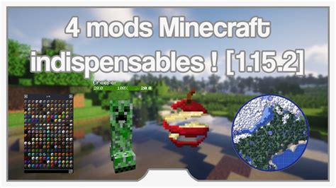 Mods Minecraft Indispensables Youtube