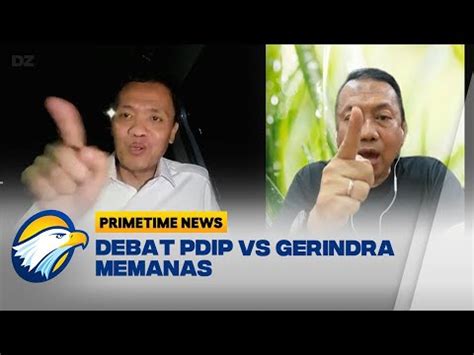 Debat PDIP Vs Gerindra Memanas Usai Putusan MK Soal Capres Cawapres