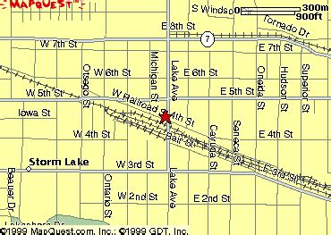 Storm Lake Map