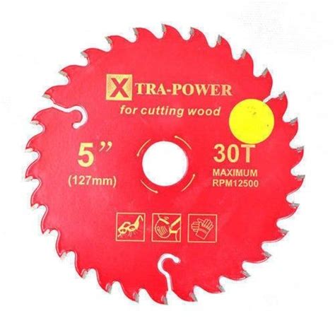 Circular 5 Inch Tungsten Carbide Tipped Tct Wood Cutting Saw Blades At