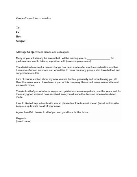 Heartfelt Goodbye Letter To Boss For Your Needs Letter Template