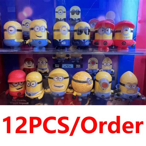 2024 Mcdonalds Despicable Me 4 Inside Out 2 Happy Meal Toys Set Mega