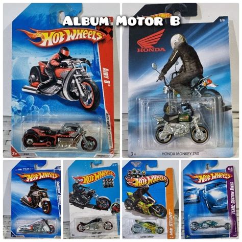 Jual Hotwheels Hot Wheels Motor Sepeda Motor Album Motor B Shopee Indonesia