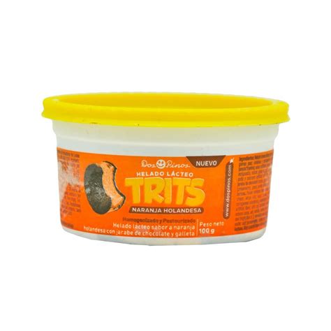 Helados Dos Pinos Trits Naranja Holandesa 100g Mini Mega Tilaran