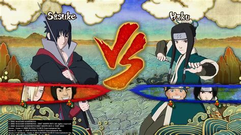 Naruto Shippuden Ultimate Ninja Storm 3 Full Burst Sasuke Vs Haku Youtube