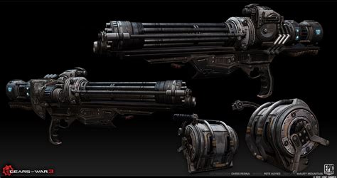 Vulcan Gatling Gun - Gearspedia, the Gears of War wiki - Gears of War ...