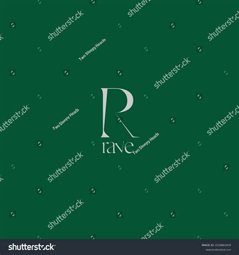 Rave Logo Minimalist Design Trends Stock Vector (Royalty Free ...