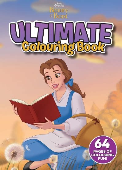 Product Beauty And The Beast Ultimate Colouring Book Disney Princess