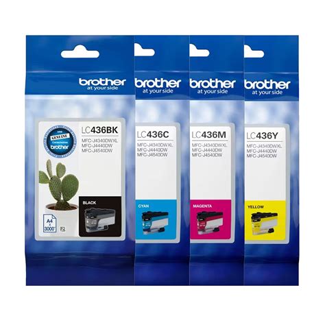 Genuine Original Brother Lc Black Cyan Magenta Yellow Ink Cartridge