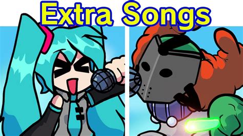 Friday Night Funkin Vs Hatsune Miku 20 Extra Bonus Songs Fnf Mod