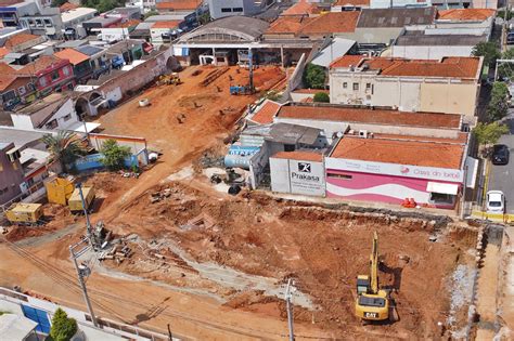 Obra De Recupera O Da Galeria De Gua No Mercad O De Limeira Continua