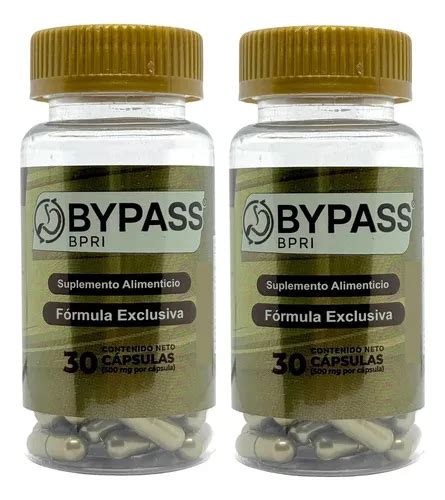 Bypass Dorado Frascos De Caps Bpri Raiz De Tejocote Mercadolibre