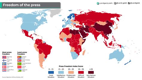 2021 Press Freedom Index Landgeist