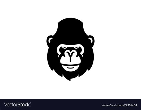 Gorilla Vector Head