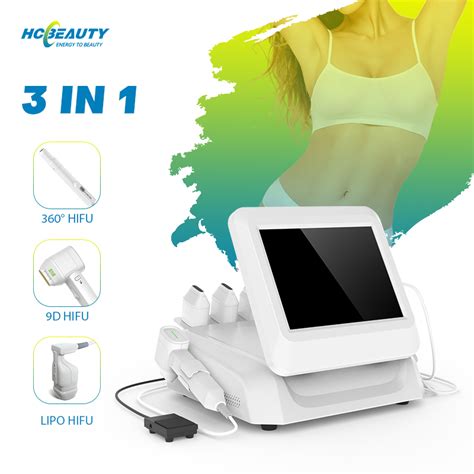 Hifu High Intensity Focused Ultrasound Anti Aging Hifu Machine With