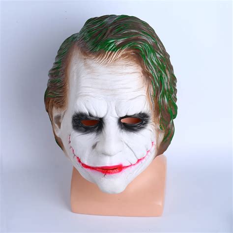 New Unisex Adult Joker The Dark Knight Batman Mask Cosplay Costume