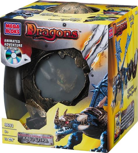 Mega Bloks Dragons Metal Ages Havocfire Amazon Sg Toys