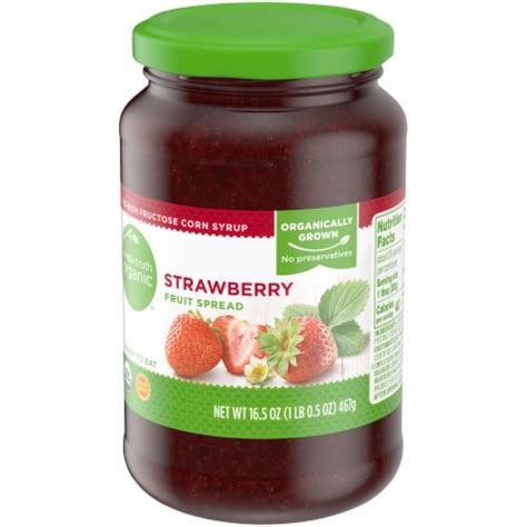 Simple Truth Organic Strawberry Fruit Spread Oz Kroger