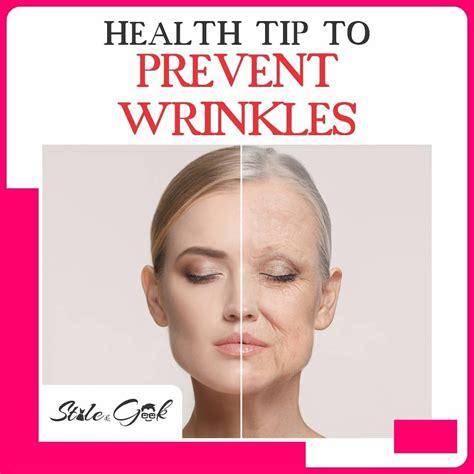 Health Tip To Prevent Wrinkles Learn New Things With