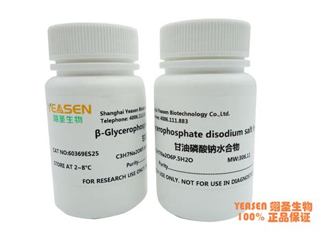 β Glycerophosphate Disodium Salt Hydrate 25g 炼石商城