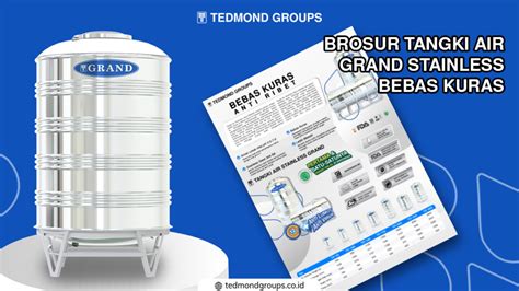 Brosur Tandon Air Stainless Toren Tangki Air Halal Dan Sehat