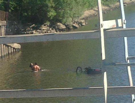 Nj Man Saves Woman After Deadly Car Plunge Into River Photos