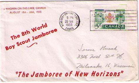 Postal History Corner 1955 World Scout Jamboree