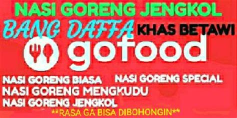 Daftar Harga Menu Delivery Nasi Goreng Jengkol Bang Daffa Khas Betawi