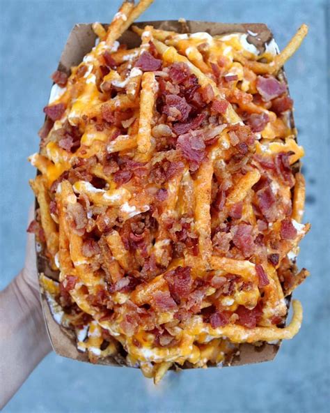 NYC Bacon Cheese Fries R FoodPorn