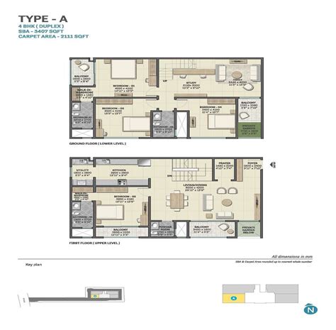 Resale 4 Bedroom 3400 Sq Ft Penthouse In Sobha Insignia Bellandur