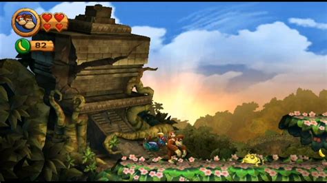 Donkey Kong Country Returns Jungle Complete World 1 YouTube